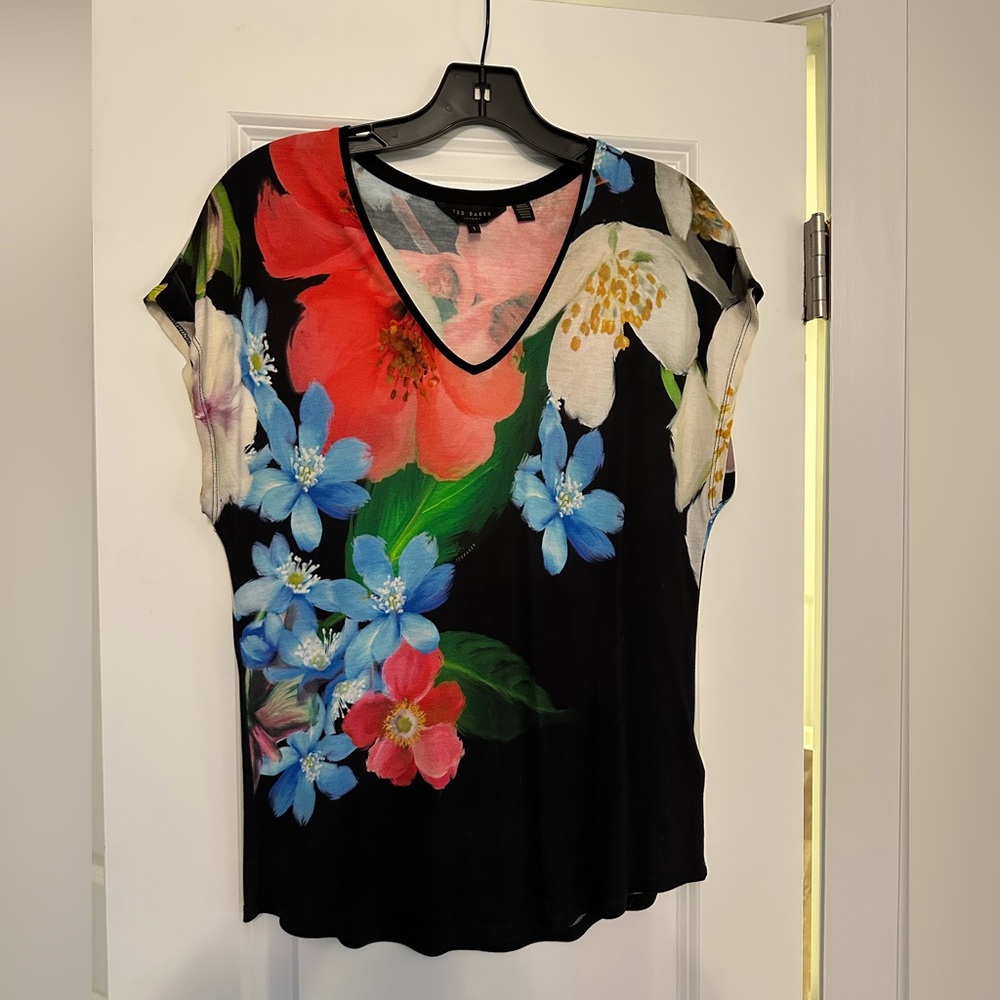 Ted Baker flowered top